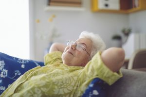 Senior-woman-relaxing