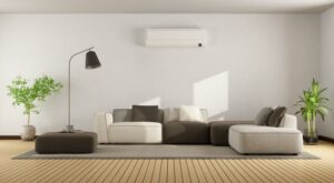 ductless-air-handler-in-modern-home