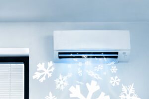 ductless-mini-split-pushing-out-freezing-cold-air